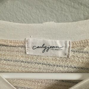 Carly Jean los Angela’s stripe long sleeve sweater